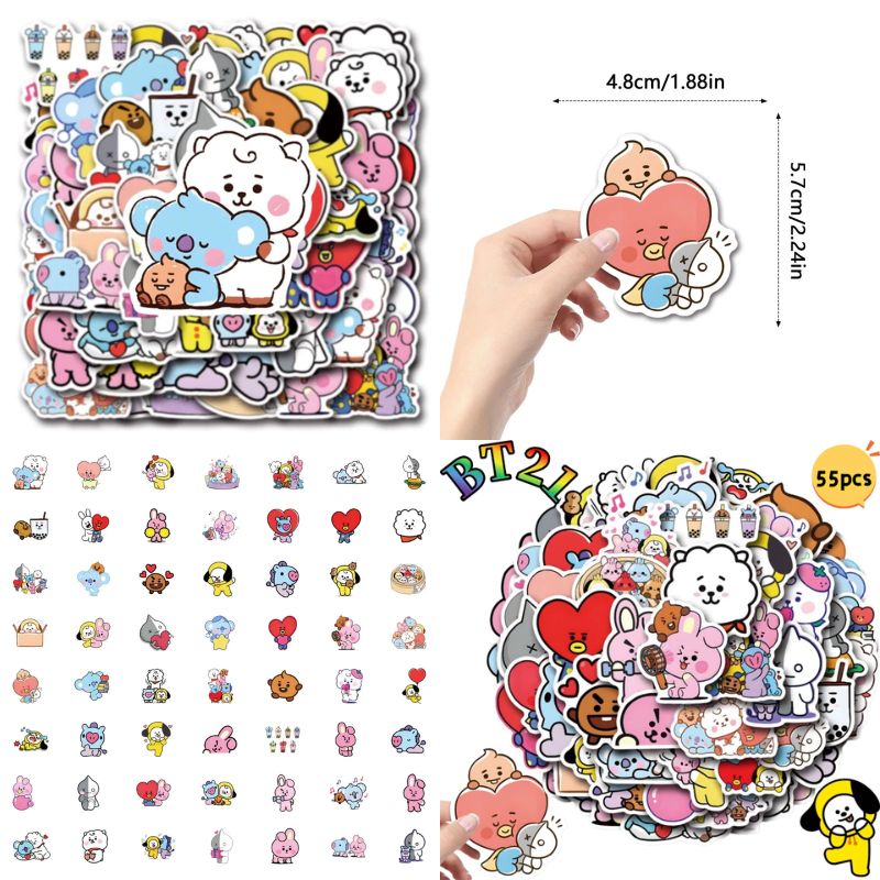 Atv Parts - สติกเกอร์ BT 2 1 Chimmy Cooky