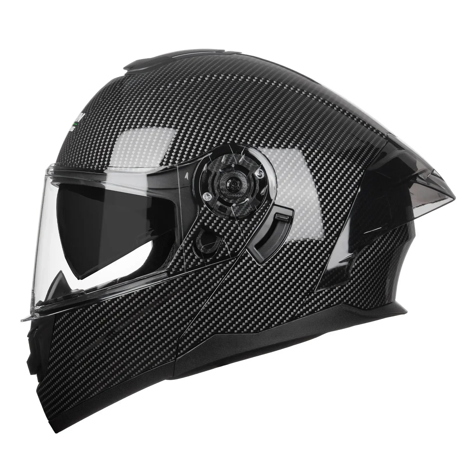 หมวกกันน็อคมอเตอร์ไซค์แบบโมดูล - Dual Visor Motorcycle Racing Helmet บทวิจารณ์และราคา